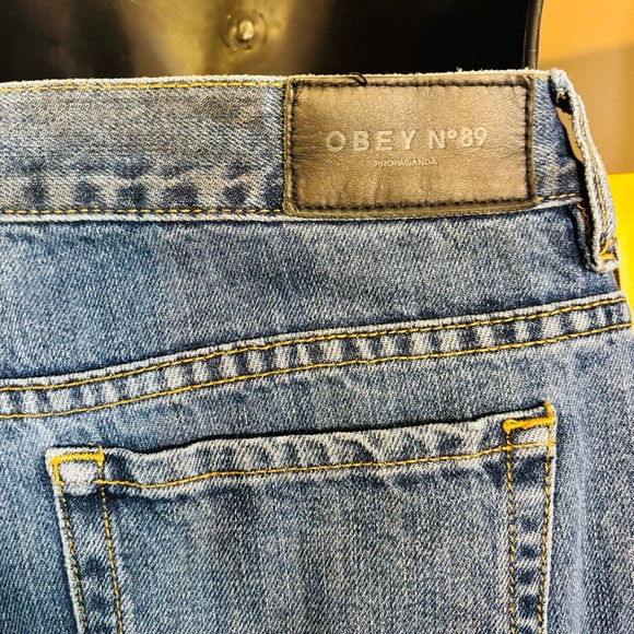 OBEY No. 89 Rare Special Edition Patchwork Jeans – The Nemesis - Picture 9 of 12